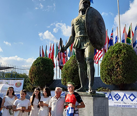 Σπαρταθλητής ο ιατρός Β. Πολυμερόπουλος