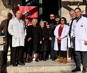 Θερμή υποδοχή επεφύλαξαν στους γιατρούς του Metropolitan