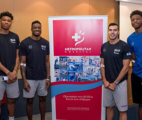 Γιάννης Αντετοκούνμπο, Θανάσης Αντετοκούνμπο, Νικ Καλάθης, Κώστας Σλούκας