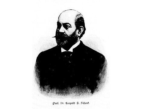 Ο Αυστριακός εμβρυολόγος Samuel Leopold Schenk (1840-1902). alt=