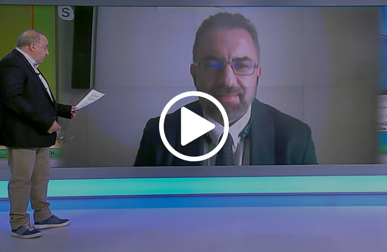 O κ. Νικόλαος Σπανάκης, διευθυντής του Εργαστηρίου Μοριακής Βιολογίας Αλφα Lab του Ομίλου HHG μιλάει στο Σκάι TV 
